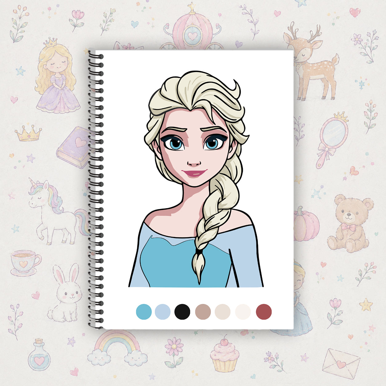 Frozen Multilayer Drawing Book