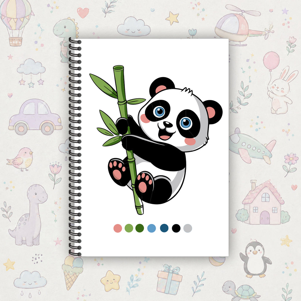 Panda Multilayer Drawing Book