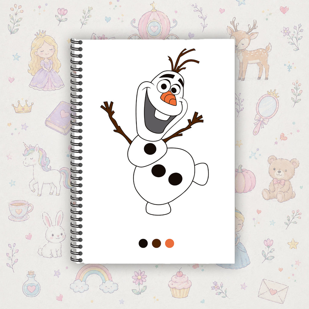 Olaf and Sven Multilayer Drawing Book