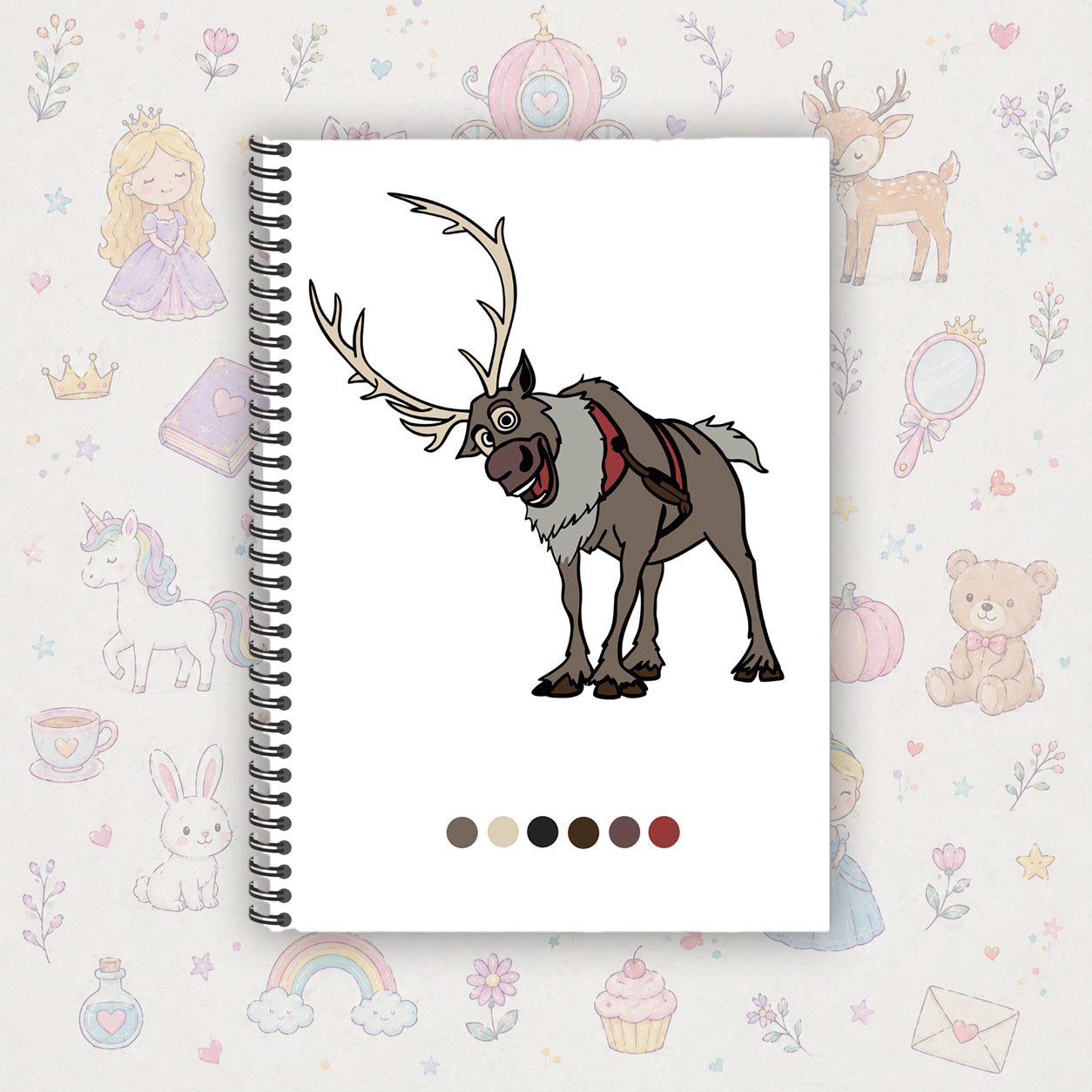 Olaf and Sven Multilayer Drawing Book
