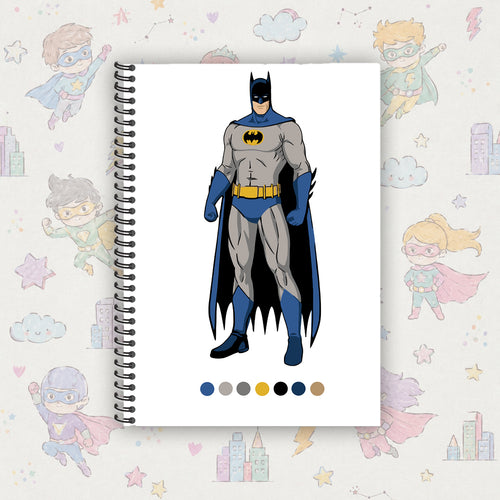 Batman Multilayer Drawing Book