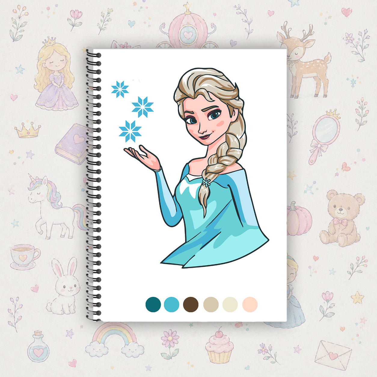 Frozen Multilayer Drawing Book