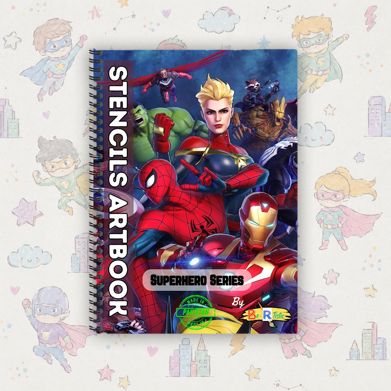 Avengers Multilayer Drawing Book