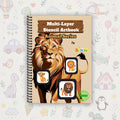 Lion Multilayer Drawing Book