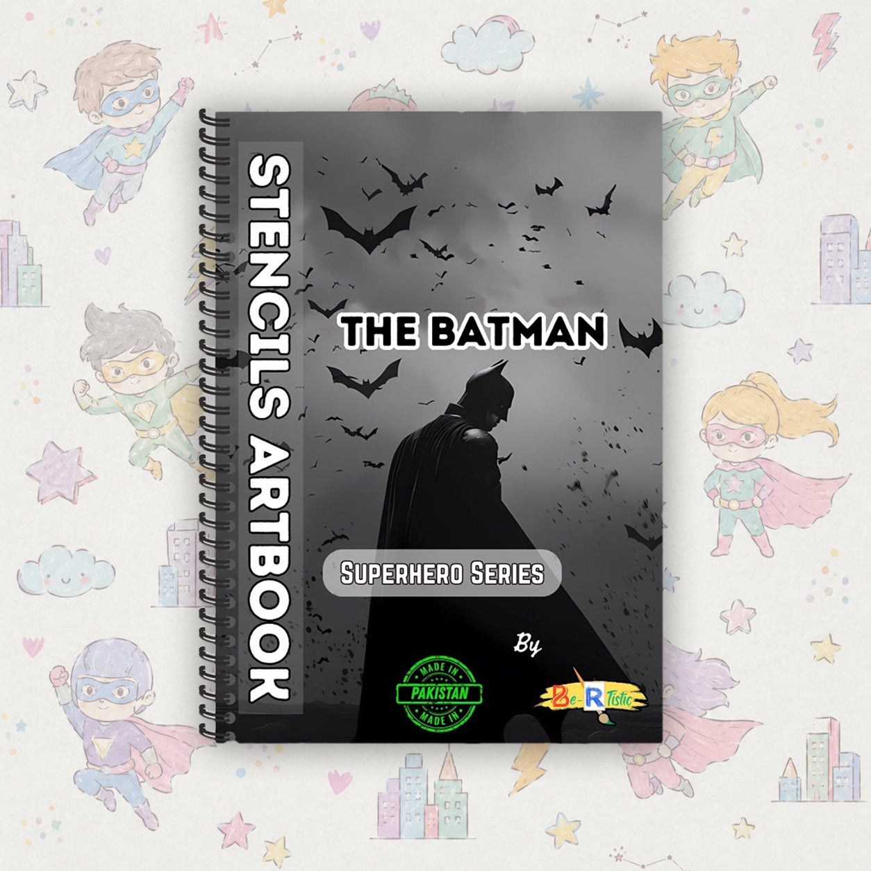 Batman Multilayer Drawing Book