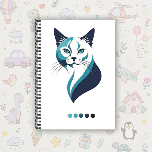 Cat Multilayer Drawing Book