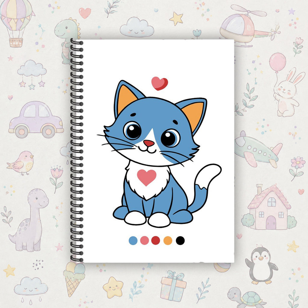 Cat Multilayer Drawing Book