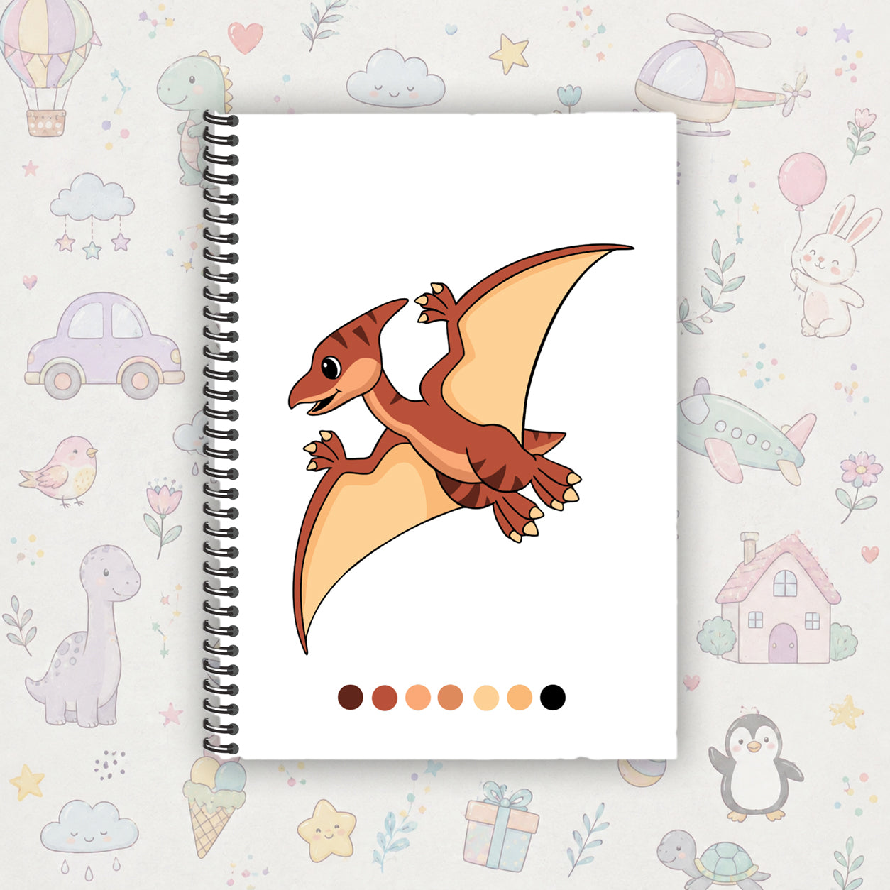 Dinosaur Multilayer Drawing Book