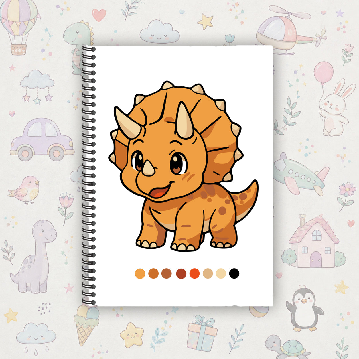 Dinosaur Multilayer Drawing Book