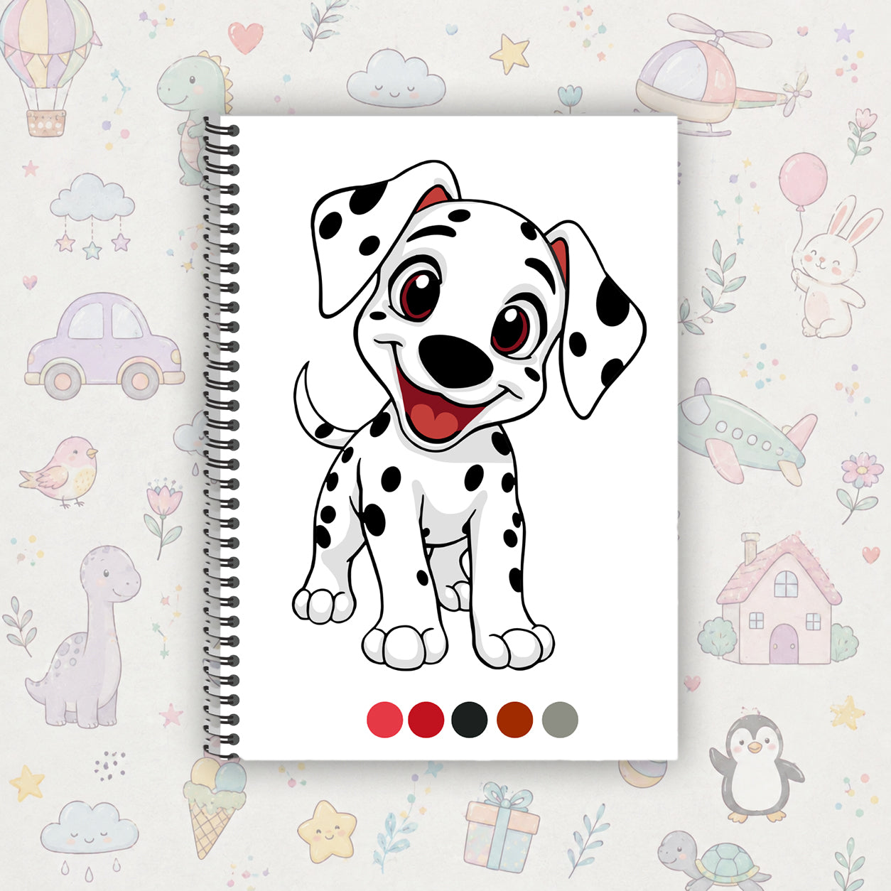 Dog Multilayer Drawing Book