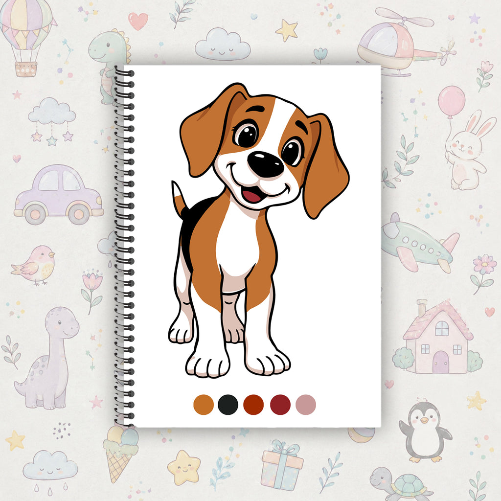 Dog Multilayer Drawing Book