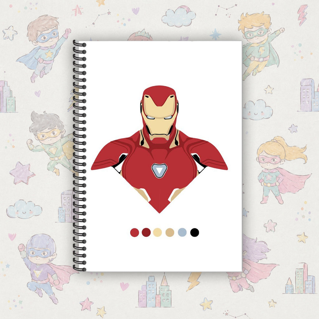 Ironman Multilayer Drawing Book
