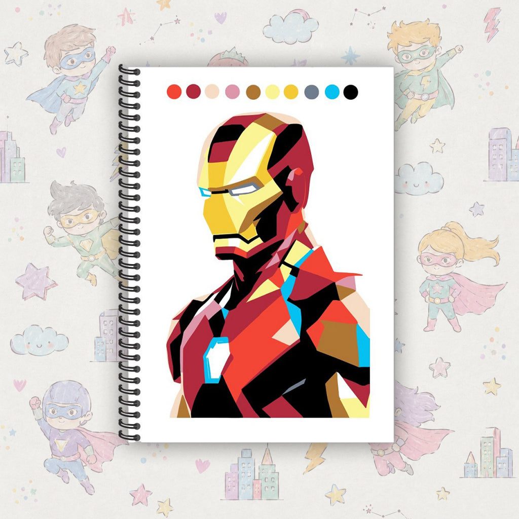 Ironman Multilayer Drawing Book