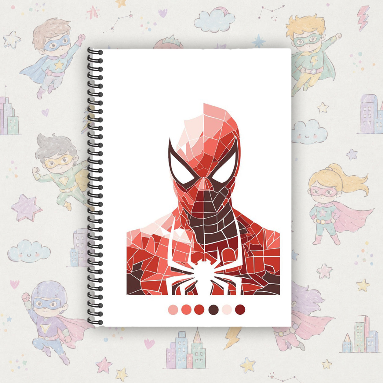 Spiderman Multilayer Drawing Book