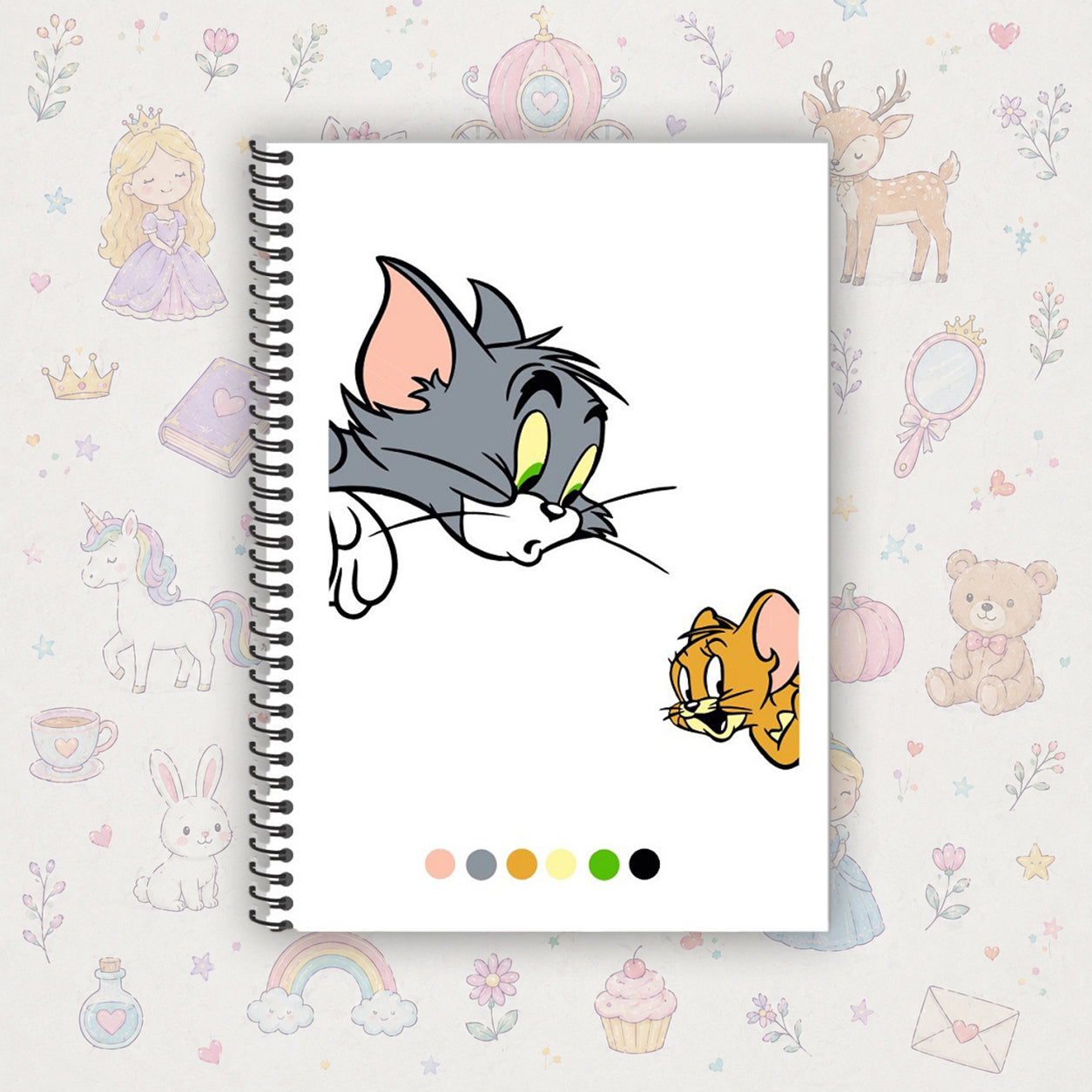 Tom and Jerry Multilayer Drawing Book
